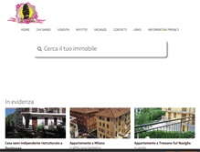 Tablet Screenshot of impresalacaravella.it